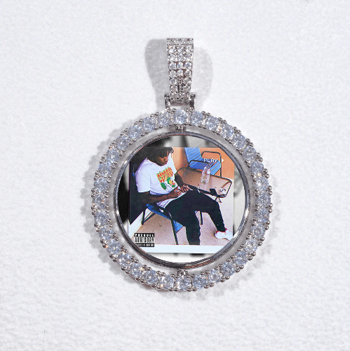 3D Spinning 2-Faced Custom Picture Pendant