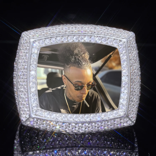 3D CUSTOM PICTURE ICED RING