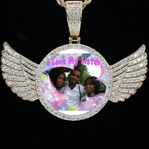 CUSTOM PICTURE PENDANT STYLE-4