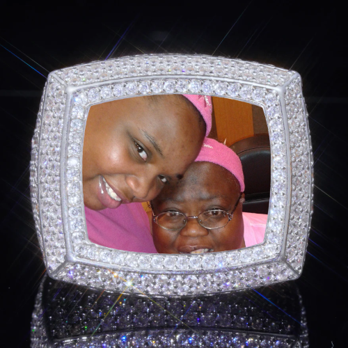 3D CUSTOM PICTURE ICED RING