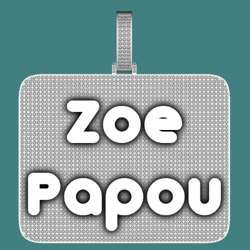 CUSTOM LETTER NECKLACE 3D BIG SQUARE