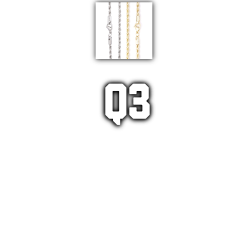 Custom Letters Baguette Two Layer Necklace