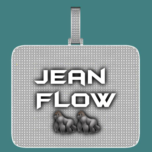 CUSTOM LETTER NECKLACE 3D BIG SQUARE