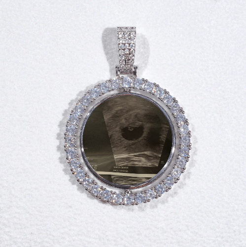 3D Spinning 2-Faced Custom Picture Pendant