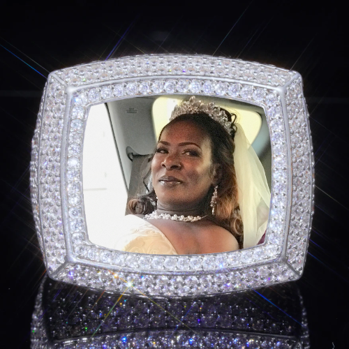 3D CUSTOM PICTURE ICED RING