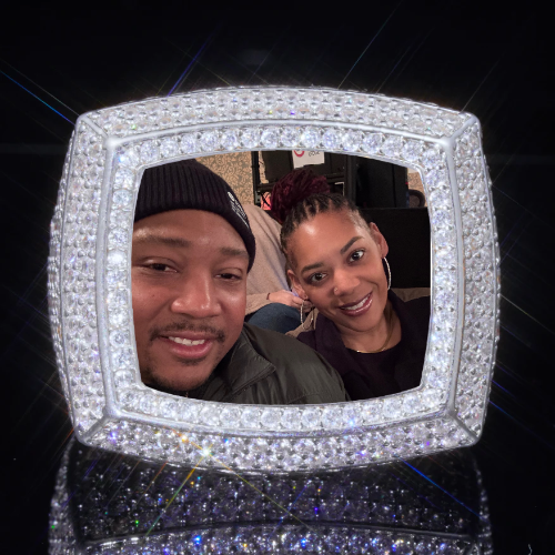 3D CUSTOM PICTURE ICED RING