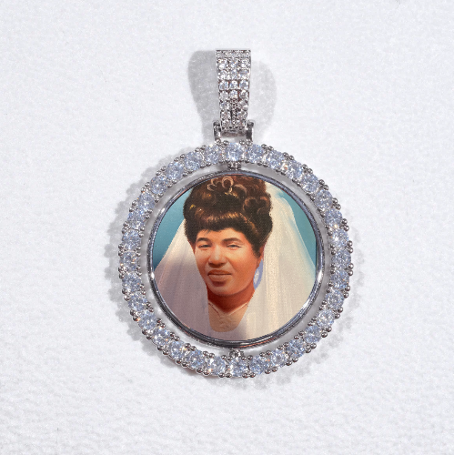 3D Spinning 2-Faced Custom Picture Pendant