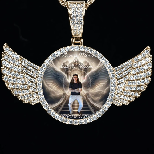 CUSTOM PICTURE PENDANT STYLE-4