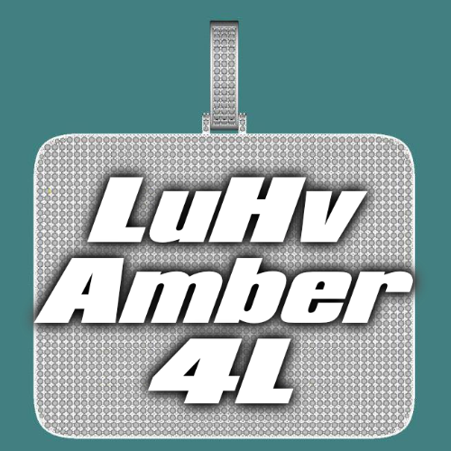 CUSTOM LETTER NECKLACE 3D BIG SQUARE