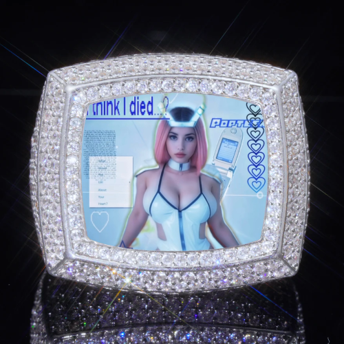 3D CUSTOM PICTURE ICED RING
