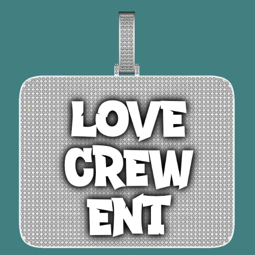 CUSTOM LETTER NECKLACE 3D BIG SQUARE