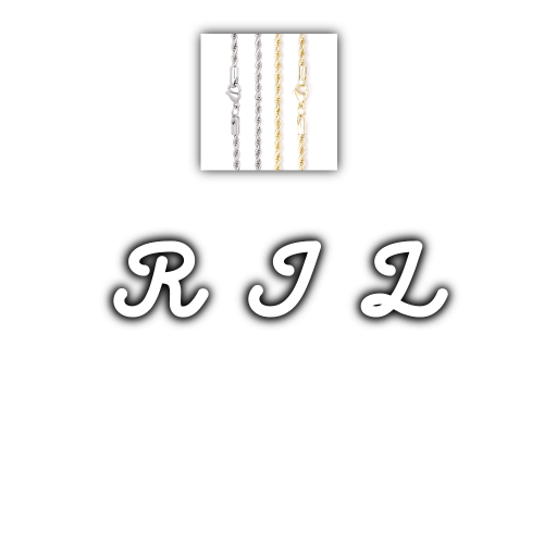 Script Custom Letter Necklace