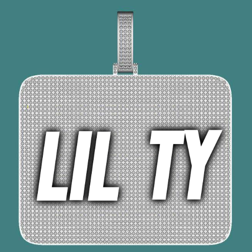 CUSTOM LETTER NECKLACE 3D BIG SQUARE