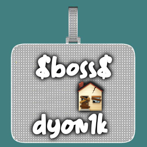 CUSTOM LETTER NECKLACE 3D BIG SQUARE