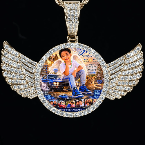 CUSTOM PICTURE PENDANT STYLE-4