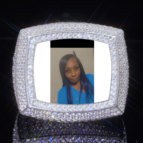 3D CUSTOM PICTURE ICED RING