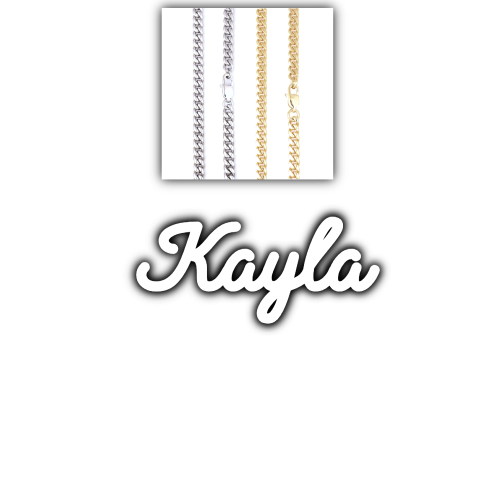 Script Custom Letter Necklace