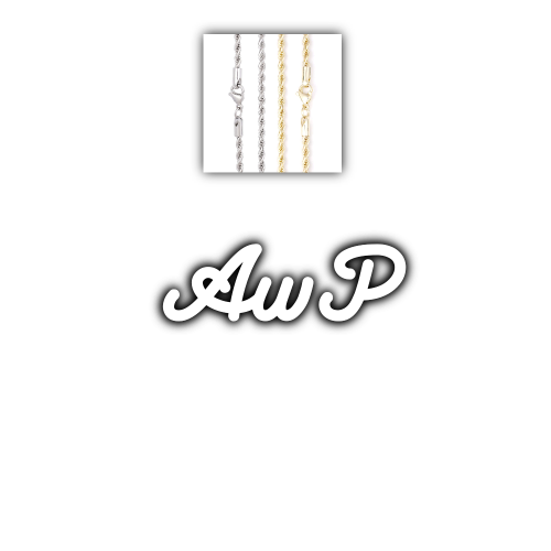 Script Custom Letter Necklace