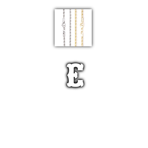 Custom Letters Freibeuter Font Necklace