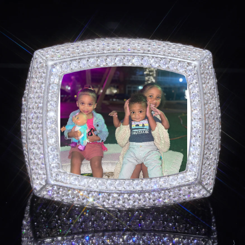 3D CUSTOM PICTURE ICED RING