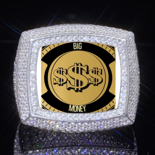 3D CUSTOM PICTURE ICED RING