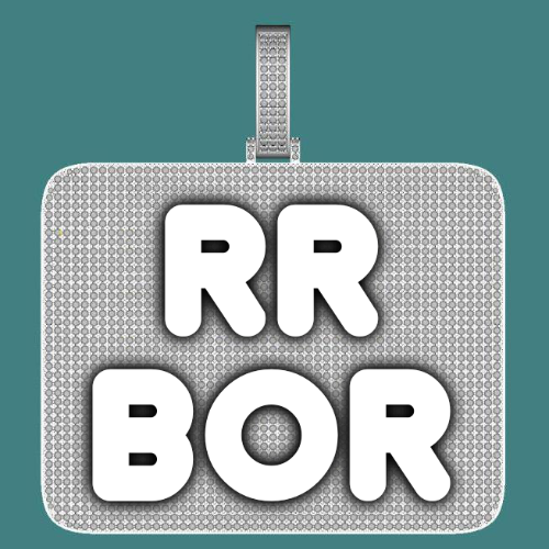 CUSTOM LETTER NECKLACE 3D BIG SQUARE