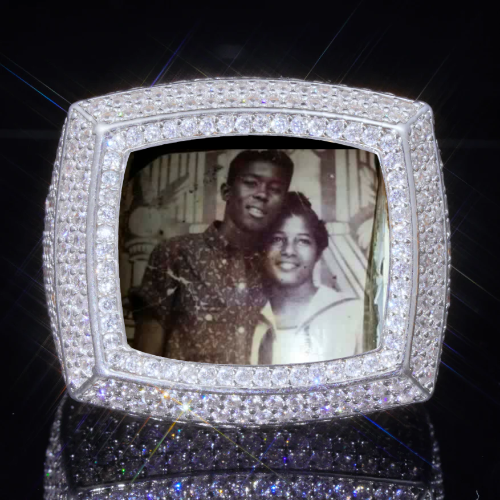 3D CUSTOM PICTURE ICED RING