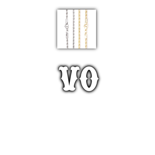 Custom Letters Freibeuter Font Necklace