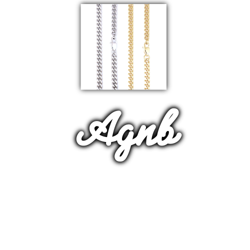 Script Custom Letter Necklace