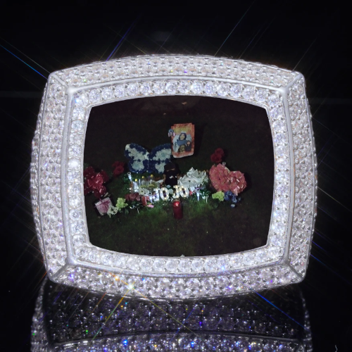 3D CUSTOM PICTURE ICED RING