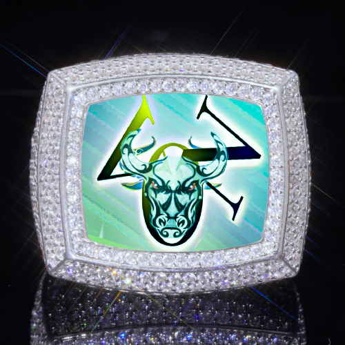 3D CUSTOM PICTURE ICED RING