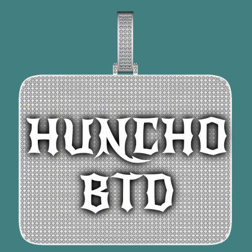 CUSTOM LETTER NECKLACE 3D BIG SQUARE