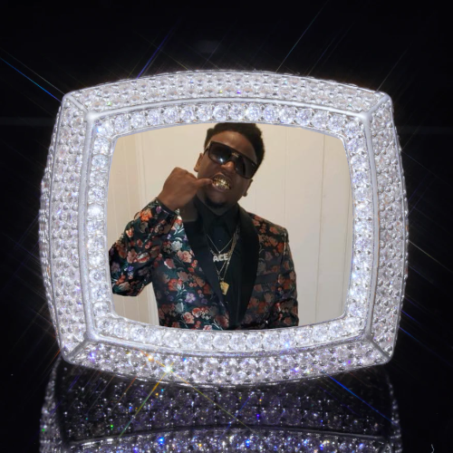 3D CUSTOM PICTURE ICED RING