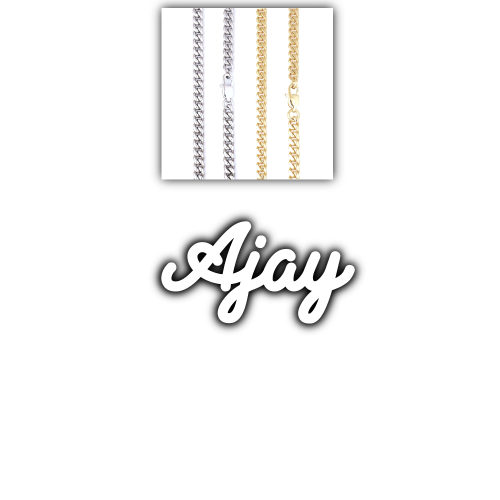 Script Custom Letter Necklace