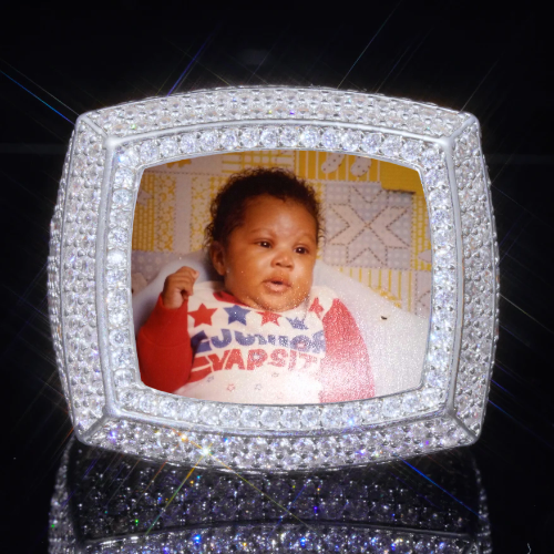 3D CUSTOM PICTURE ICED RING