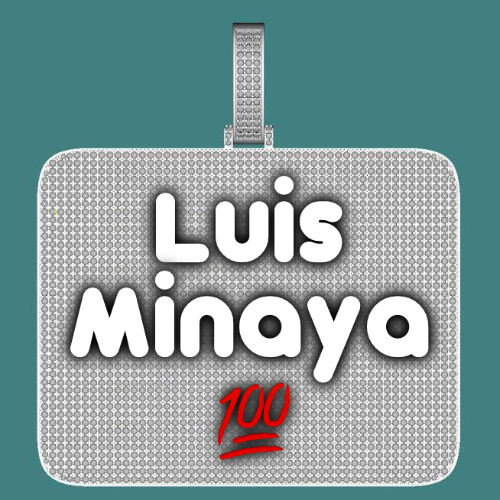 CUSTOM LETTER NECKLACE 3D BIG SQUARE