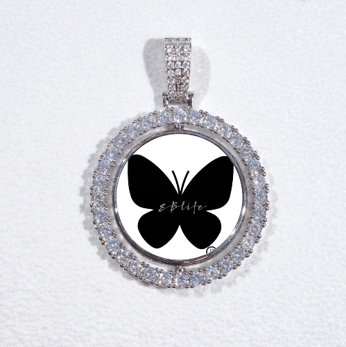 3D Spinning 2-Faced Custom Picture Pendant