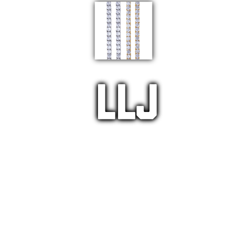 Custom Letters Baguette Two Layer Necklace