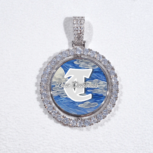 3D Spinning 2-Faced Custom Picture Pendant