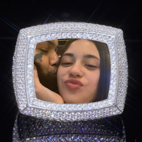 3D CUSTOM PICTURE ICED RING