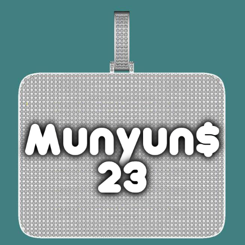 CUSTOM LETTER NECKLACE 3D BIG SQUARE