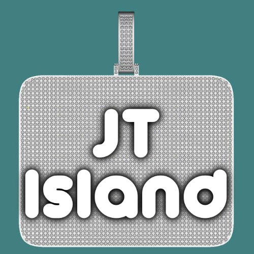 CUSTOM LETTER NECKLACE 3D BIG SQUARE