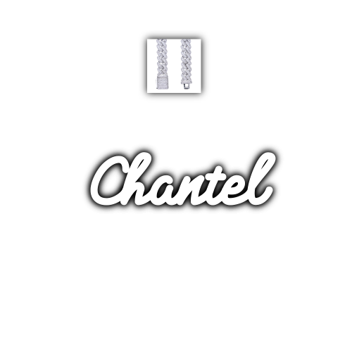 Script Custom Letter Necklace