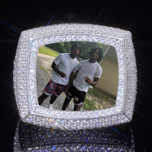 3D CUSTOM PICTURE ICED RING