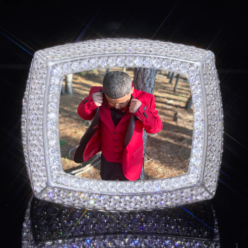 3D CUSTOM PICTURE ICED RING