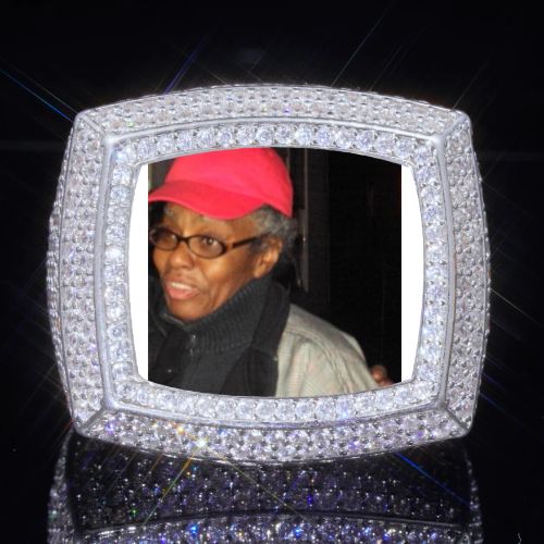 3D CUSTOM PICTURE ICED RING