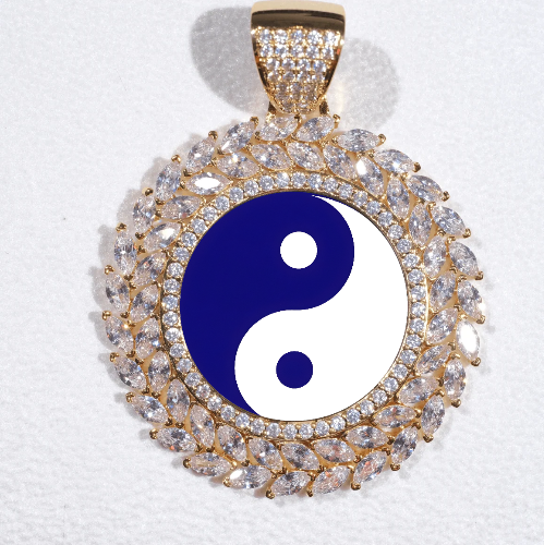 Large 3D Wheat Ear Custom Picture Pendant
