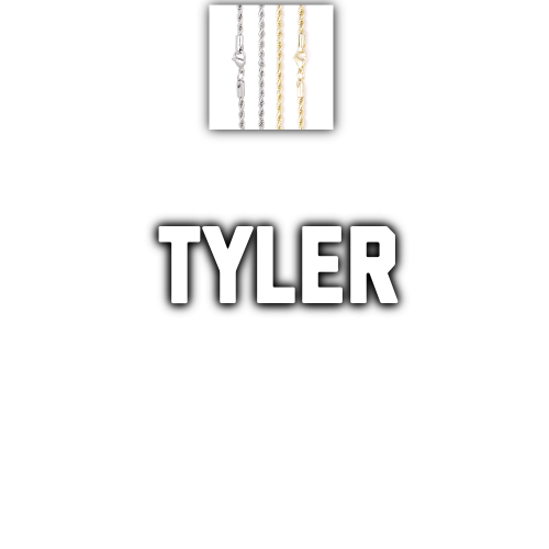 Custom Letters Baguette Two Layer Necklace