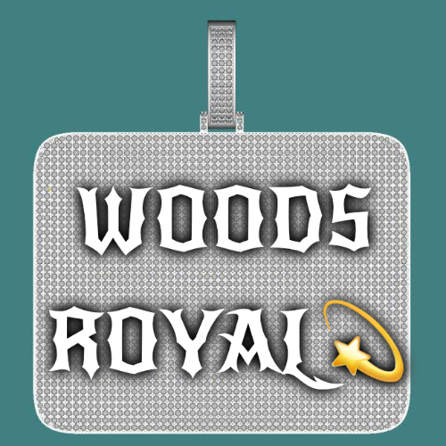 CUSTOM LETTER NECKLACE 3D BIG SQUARE