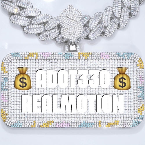 CUSTOM LETTER NECKLACE 3D COLORFUL SQUARE